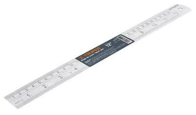 Regla de acero inoxidable 30 cm. RGL-30 14387 Truper