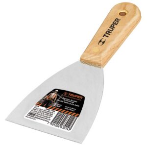 Espátula flexible 3 pulgadas mango de madera ET-3F 14449 Truper