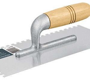Llana 11 pulgadas mango madera 6 remaches canto dentado cuadrado LLM-6C 15410 Truper