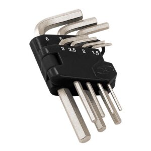Juego de 7 llaves Allen milimétricas con organizador ALE-7M 15530 Truper
