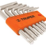 Juego de llaves Torx juego 7 piezas con organizador TORX-7C 15552 Truper