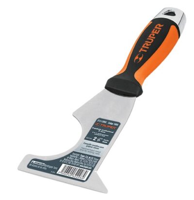 Espátula 2-1/2 rígida de 5 usos acero inoxidable ET-2-1/2R5X 15855 Truper