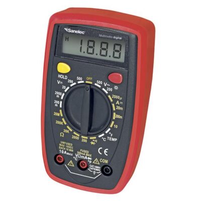 Multimetro digital DT33 SANELEC 1586