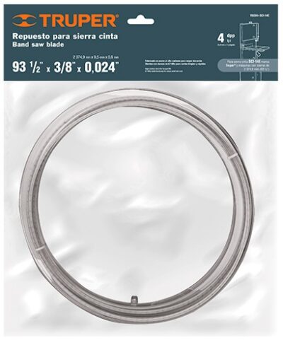Repuesto sierra 93' x 4 dpp, para sierra cinta SCI-14E R93X4-SCI-14E 16287 Truper