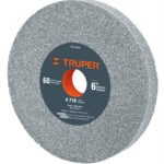 Piedra para esmeril 6 X 3/4' óxido de aluminio grano 60 PIES-63460 16349 Truper