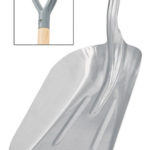 Pala sanitaria cabeza #15-1/2  aluminio puño 'Y' mango 27 pulgadas PALY-14 17233 Truper