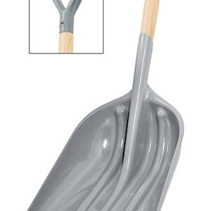 Pala sanitaria cabeza plástica, puño 'Y' mango 27 pulgadas PAPLA-12 17252 Truper
