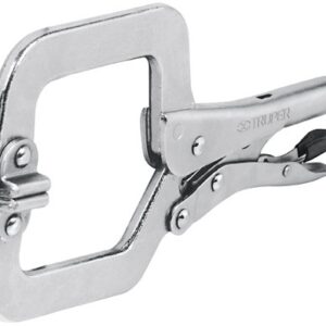 Pinza de presión tipo 'C' de 6' con mordaza autoajustable PPC-6R 17413 Truper