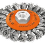 Carda trenzada circular 4 pulgadas para esmeriladora CATR-4ES 17527 Truper