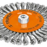 Carda trenzada circular 8 pulgadas para esmeriladora CATR-8E 17528 Truper