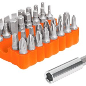 Juego 33 puntas combinadas largo 1' organizador PUN-33 17788 Truper