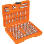 Juego 100 piezas puntas de desarmador 1 pulgada con estuche PUN-100 17794 Truper