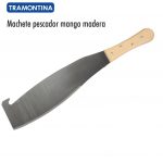 MACHETE TRAMONTINA  MANGO MADERA PESCA