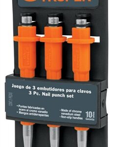 Juego de embutidores de clavos 3 piezas PUNZ-3 18064 Truper