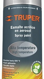 Pintura aerosol alta temperatura, aluminio PA-ALTE-A 18071 Truper