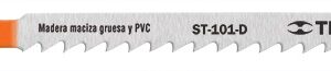 Segueta caladora cortes rectos madera zanco t, 6dpp ST-101-D 18126 Truper