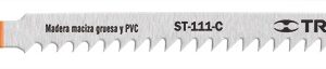 Segueta caladora cortes rectos madera zanco t 8dpp ST-111-C 18127 Truper