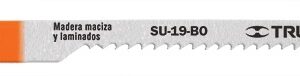 Segueta caladora, cortes curvos madera, zanco u, 14dpp, SU-19-BO 18134 Truper