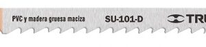 Segueta caladora cortes rectos madera, zanco u ,6dpp, SU-101-D 18136 Truper