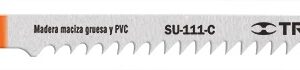 Segueta caladora cortes rectos madera, zanco u, 8dpp SU-111-C 18137 Truper
