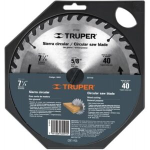 Sierra circular para madera 7-1/4 24 dientes centro 5/8 ST-724 18300 Truper