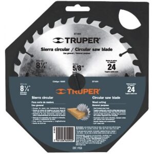 Sierra circular 8 1/4, 40 dientes para madera centro 5/8' ST-840 18303 Truper