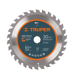 Sierra circular para madera 10 pulgadas 30 dientes centro 5/8 ST-1030 18304 Truper