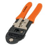 Pinza ponchadora módulos intercambiables cables RJ-45 PRJ-45 18342 Truper