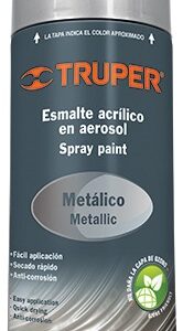 Pintura en aerosol plata metálica PAM-PL 19059 Truper