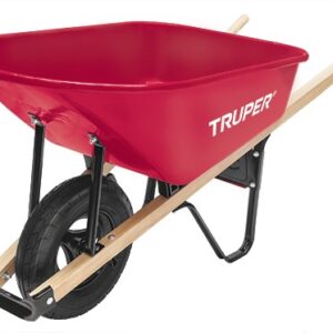 Carretilla 6 ft mangos de madera 1 3/4 llanta reforzada T-6N 19804 Truper