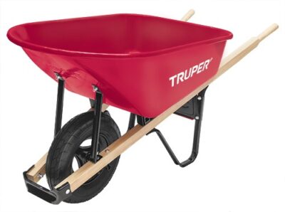 Carretilla 6 ft mangos de madera 1 3/4 llanta reforzada T-6N 19804 Truper