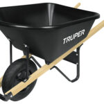 Carretilla 6ft bandeja plástica mangos de madera llanta ligera TP-6 19805 Truper