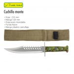 CUCHILLO 8 BRUJULA MANGO PLASTICO CAMUFLAJE LION TOOLS