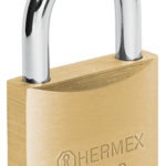 Candado de latón 40mm CL-40P 23515 Hermex