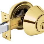 Cerrojo, latón brillante, doble cilindro, Hermex Basic CERO-12P 23610 Hermex