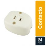 Contacto oval de superficie clásico granel SANELEC 2462