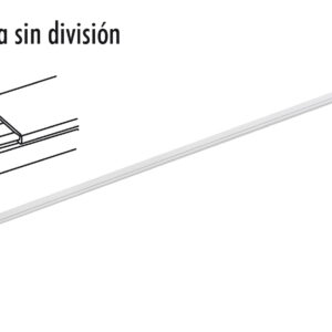 CANALETA 2 MTS SIN DIVISION 10mm X 20mm