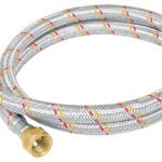 Manguera para gas 3/8 x 100cm de aluminio FGA-10P 24061 Pretul