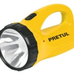 Linterna recargable de Led, 100 lúmenes, Pretul LIRE-70P 26075 Pretul