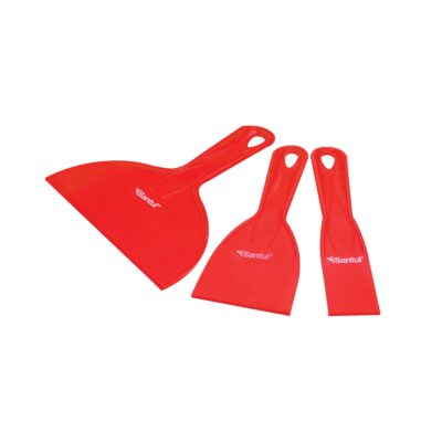 Espátula de plástico paque de 3 piezas 1 1/2- 3 y 6 SANTUL 8161