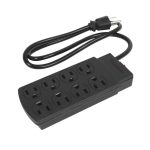 Multicontacto 8 entradas con supresor de picos 270 joules SANELEC 1203