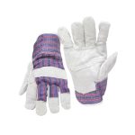 Guante de carnaza y loneta SANTUL 7813