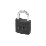 Candado cuerpo de hierro 38mm llave tradicional gancho standard SANTUL 8052