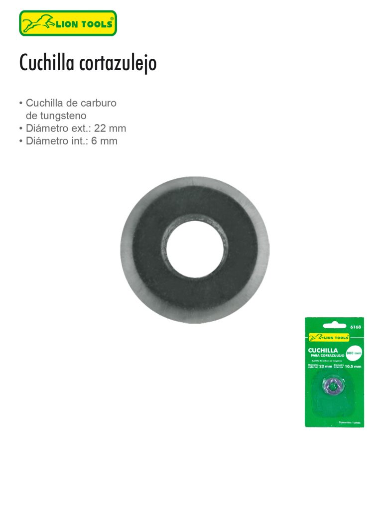 CUCHILLA PARA CORTAZULEJO 800 MM LION TOOLS 2