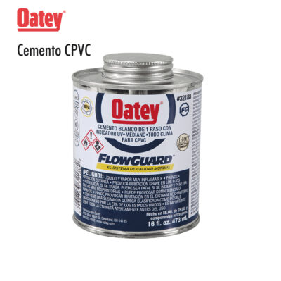 CEMENTO PARA CPVC 473 ML FLOWGUARD BLANCO 36-32188 OATEY