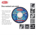 DISCO PARA CORTE METAL 506 AUSTROMEX LARGA DURACION 3 P/ MOTOTOOL