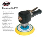 LIJADORA ORBITAL NEUMATICA 6 GONI 539