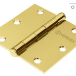 Bisagra cuadrada 2 pulgadas latonado plana BC-201P 43235 Hermex