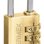 Candado 28mm de combinación de latón  CL-28C 43347 Hermex