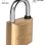 Candado de latón 40mm llave tetra CL-40X 43420 Hermex